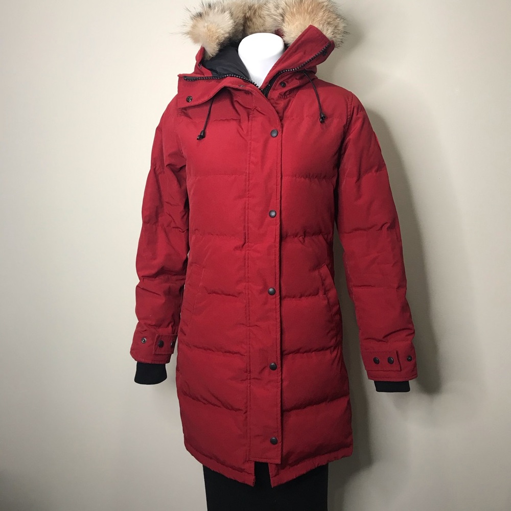 Canada Goose Red Shelburne Parka Sz S